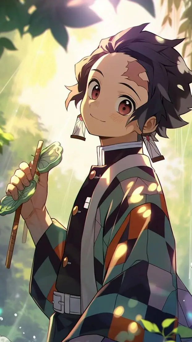 ai character: Tanjiro background
