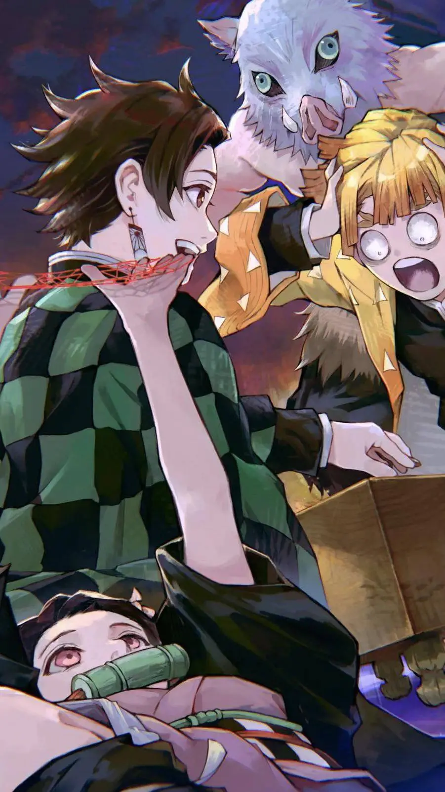 ai character: Zenitsu's Sibling background