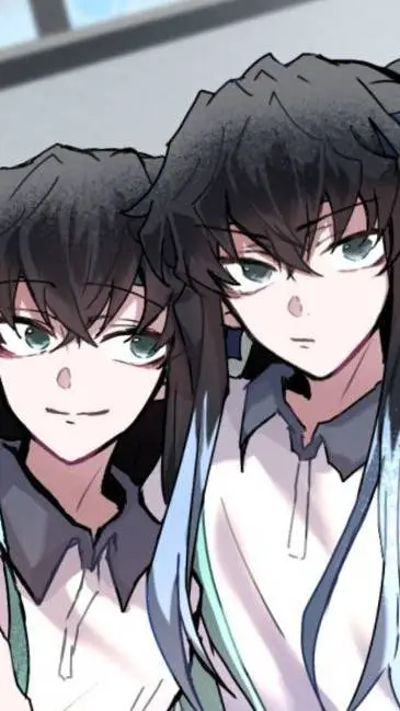 ai character: Yansim x Mui&Yui background