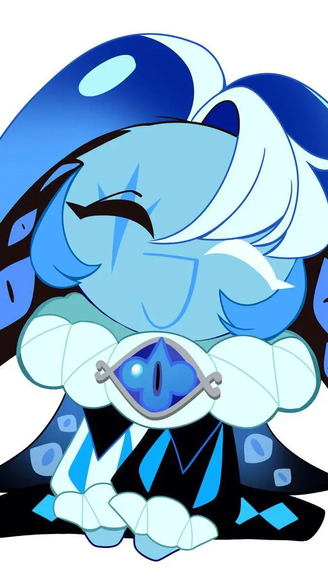 ai character: Shadow milk cookie background