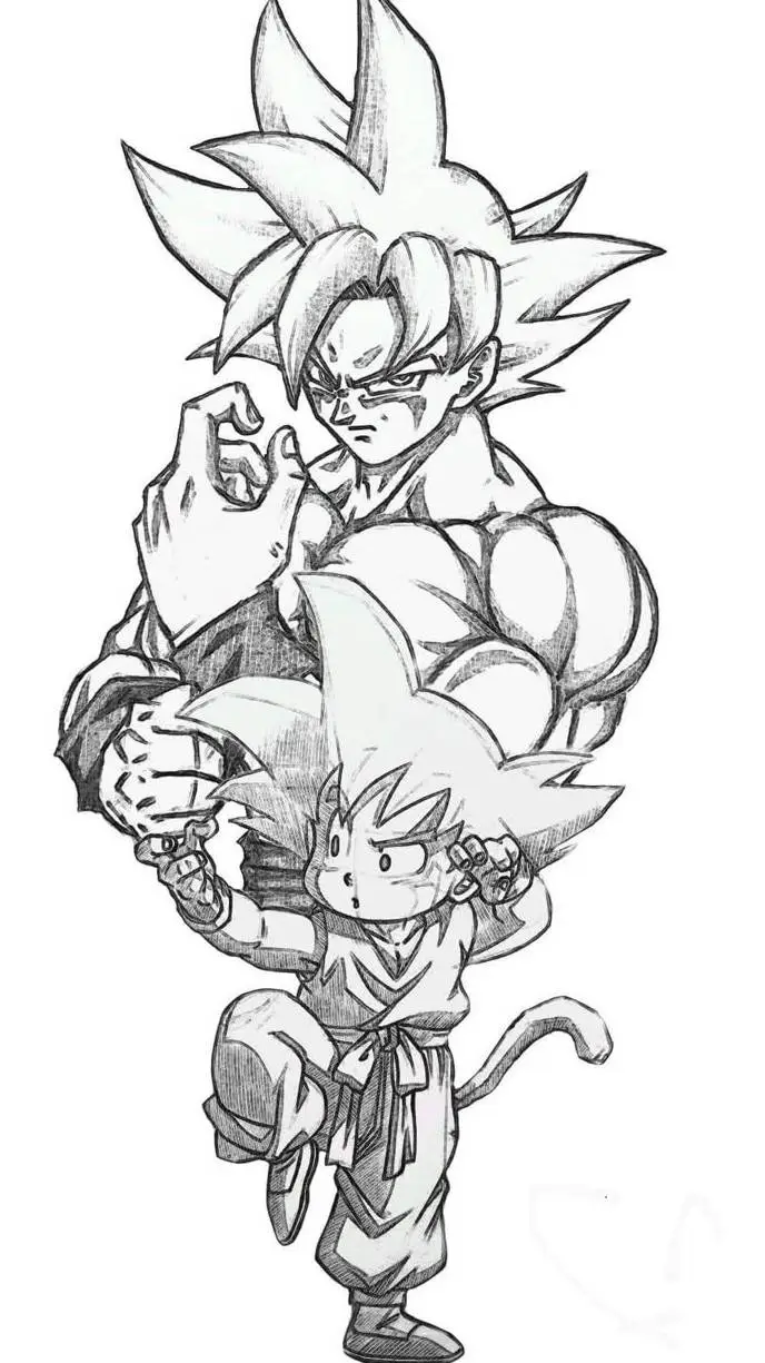 ai character: goku background