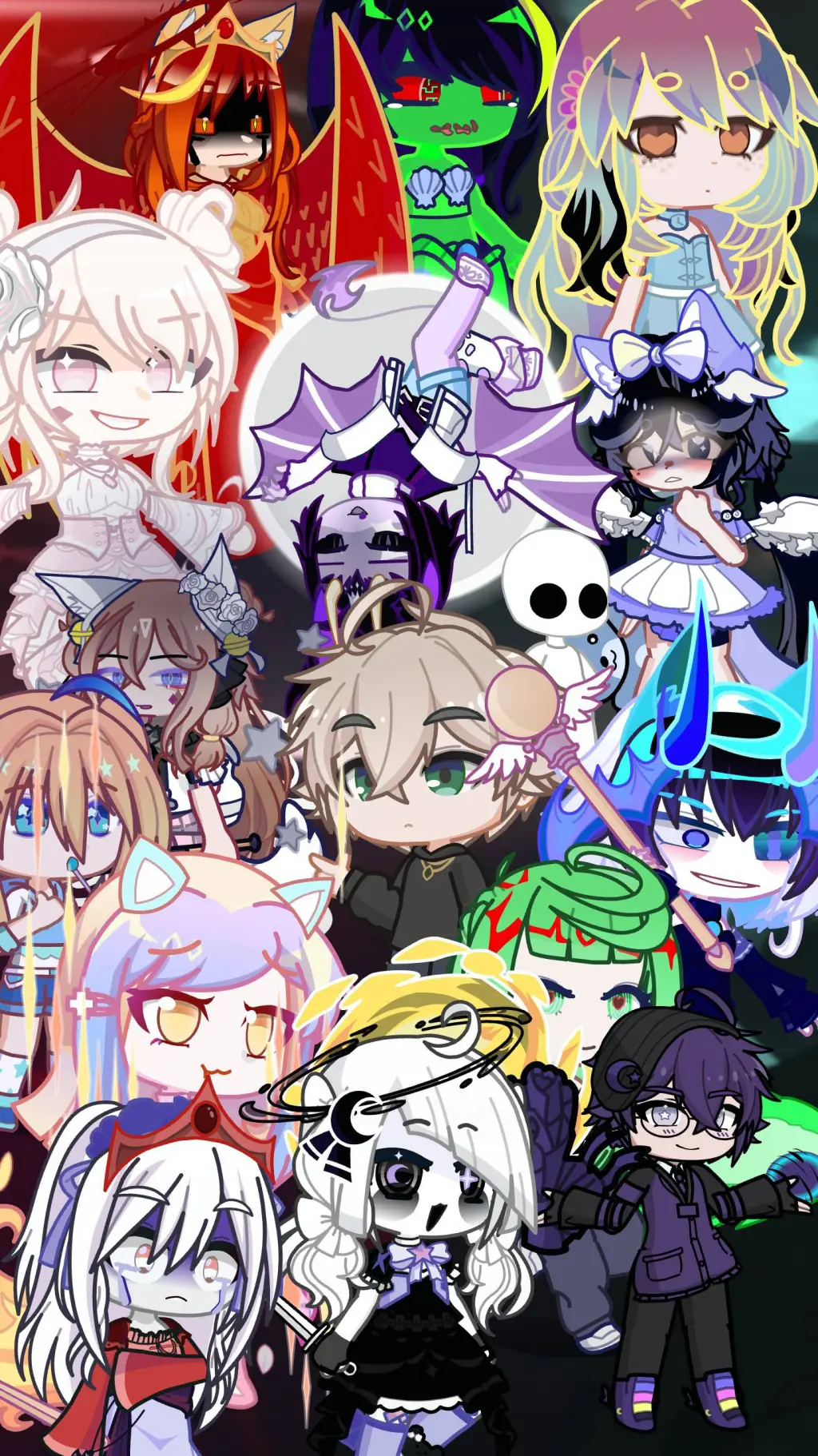 ai character: Celestia background