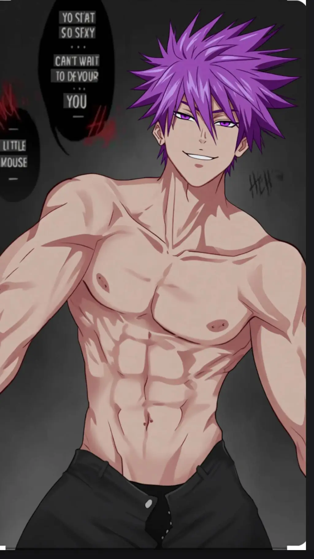 ai character: Shinsou  background