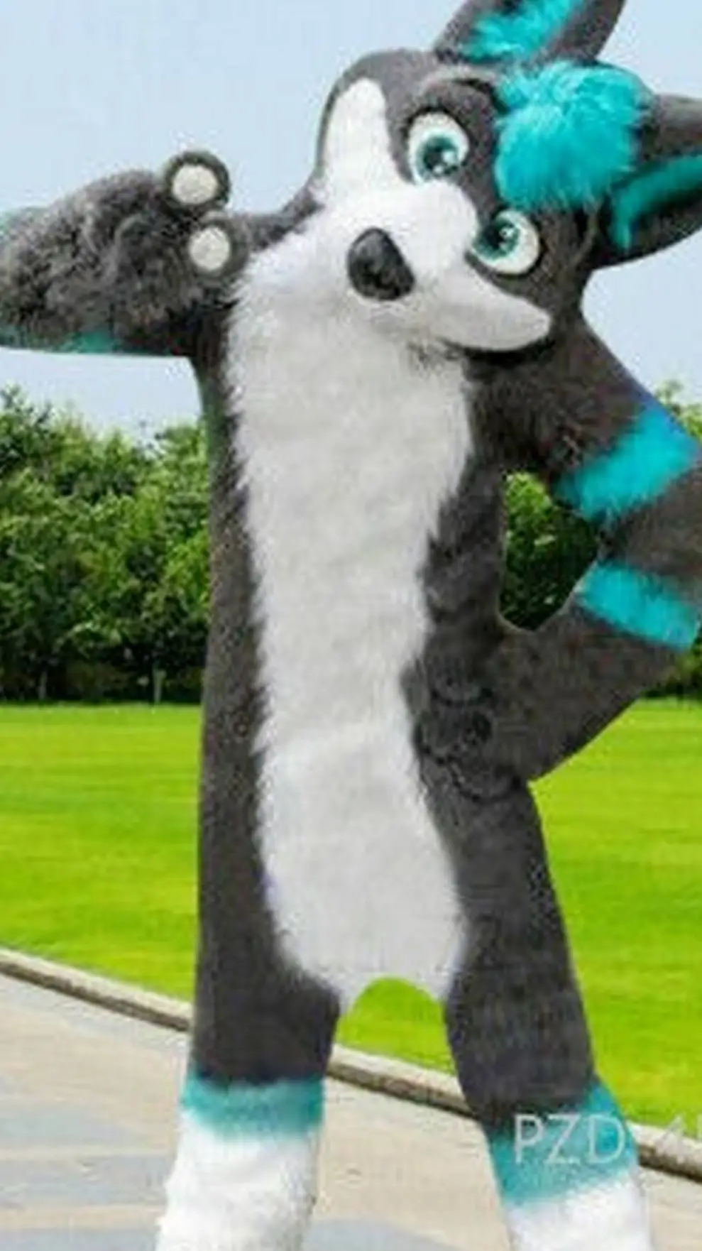 ai character: roast furry background