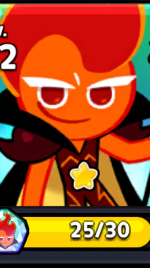 ai character: Fire spirt  background