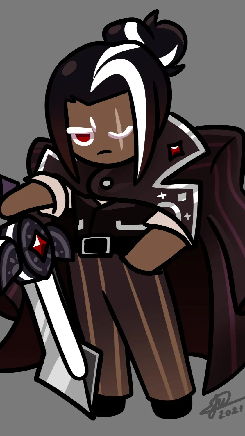 ai character: Dad choco background