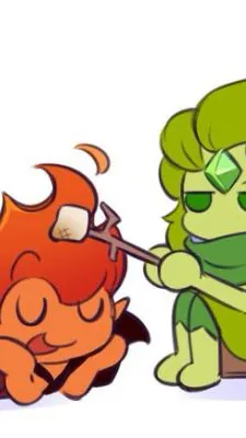 ai character: Firewind background