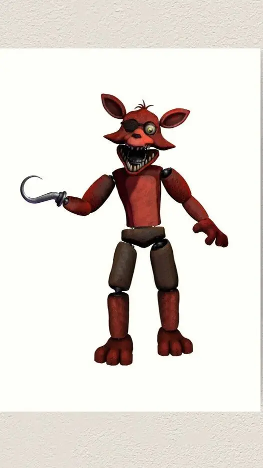 ai character: foxy background