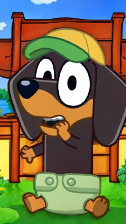 ai character: Baby Snickers Cute background