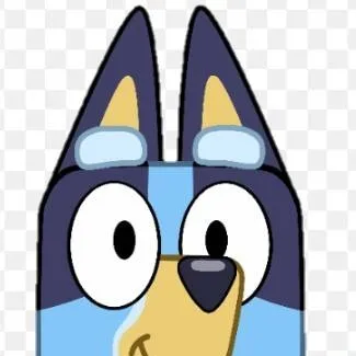chat with ai character: Glitching Bluey