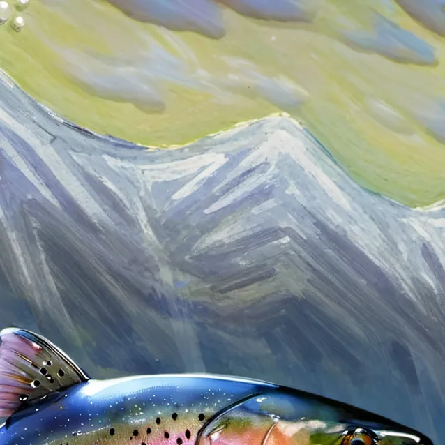 chat with ai character: Rainbow trout