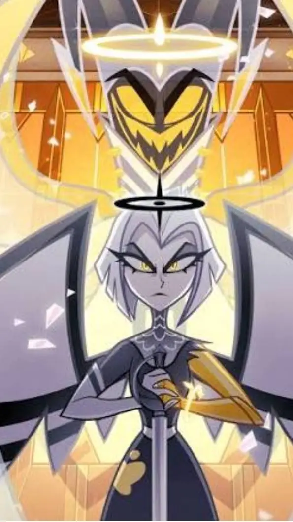 ai character: HH Heaven background