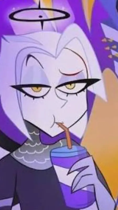 ai character: Lute Hazbin hotel background