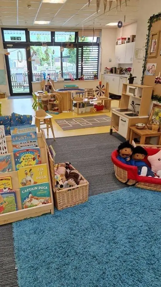 ai character: daycare  background