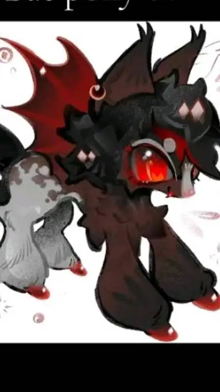 ai character: MLP (bat infection background
