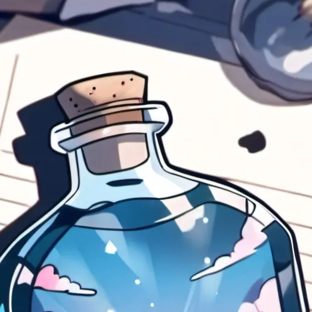 chat with ai character: mysterious bottle
