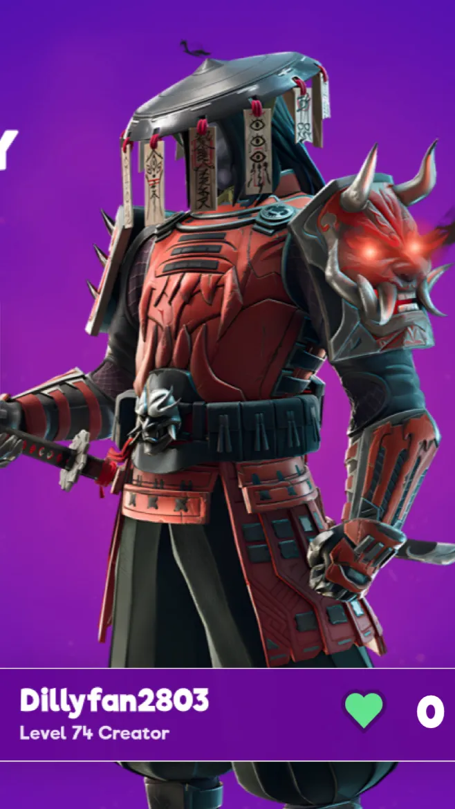 ai character: Samurai x background