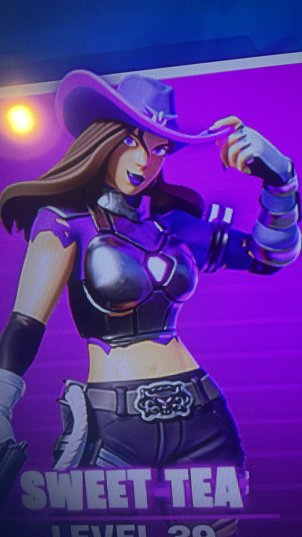 ai character: Sweet tea background