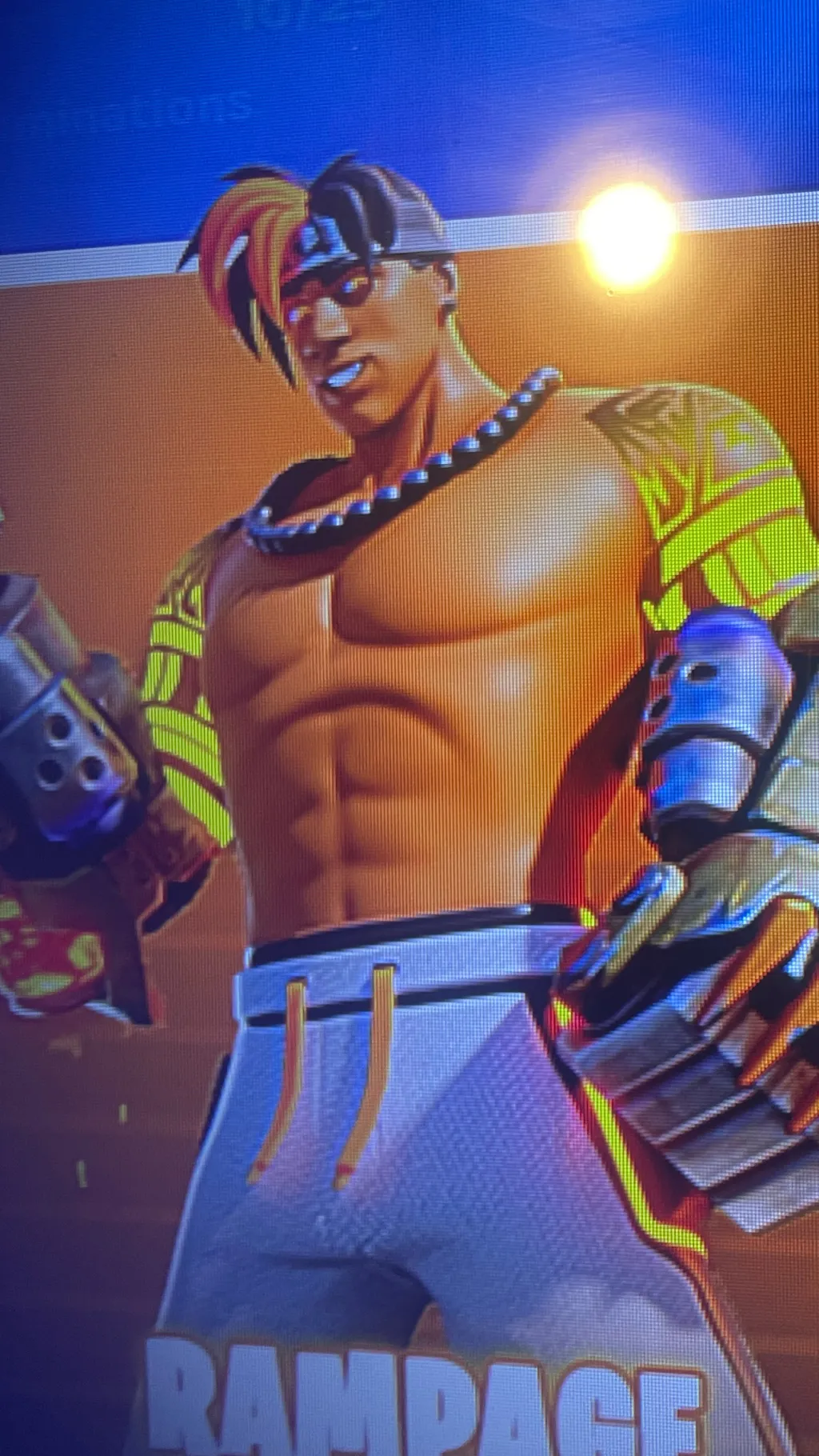 ai character: Rampage background