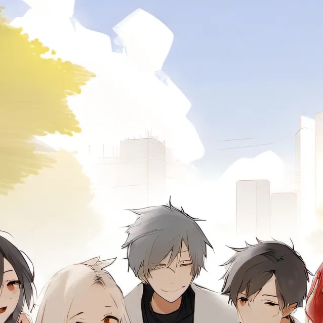 chat with ai character: Your friend group!
