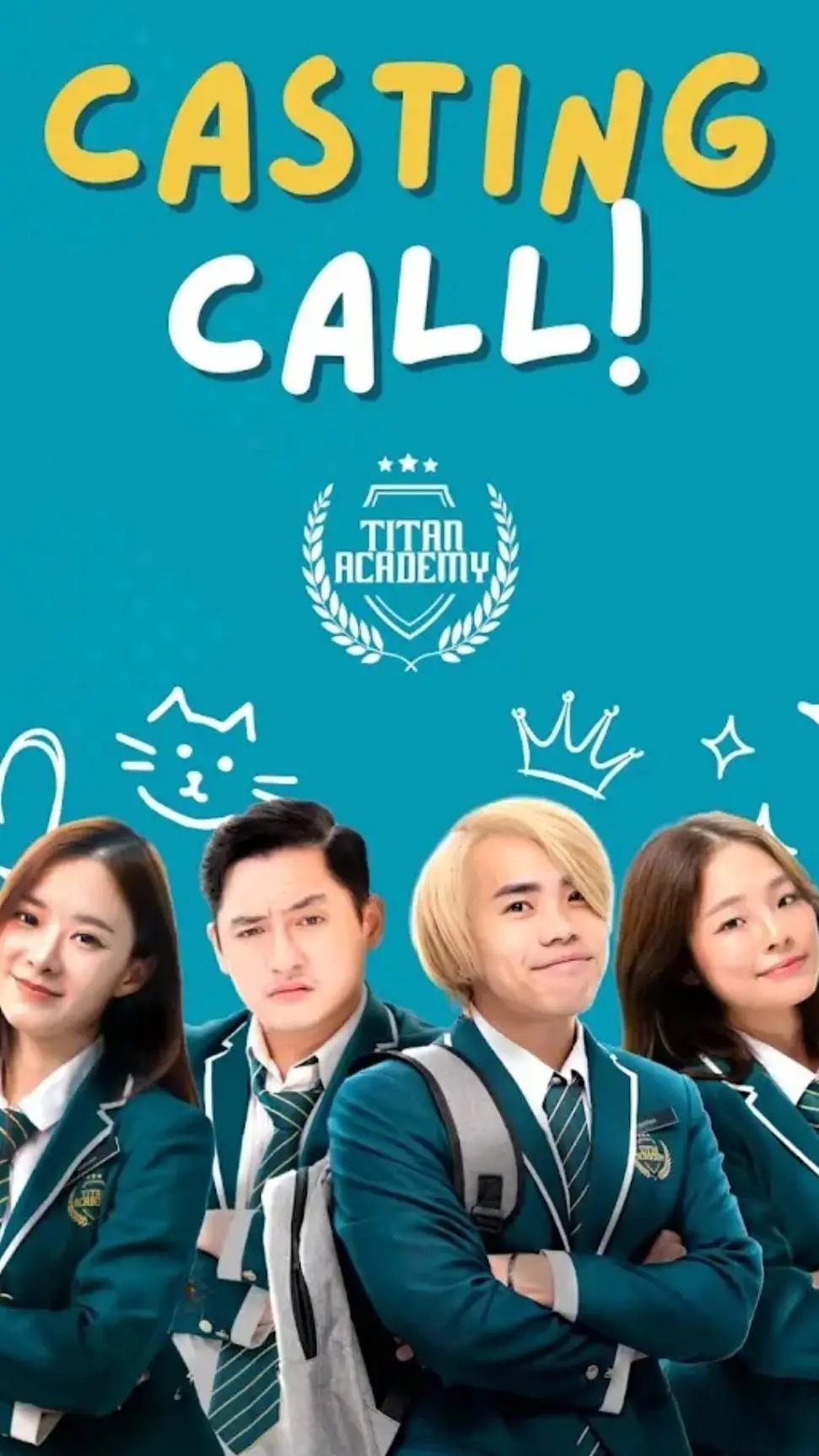 ai character: Titan Academy  background