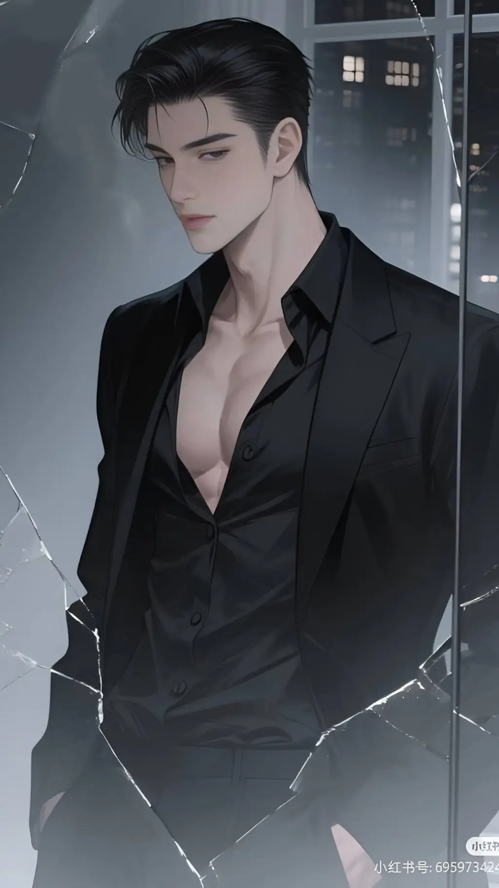 ai character: Cassandar Holt background