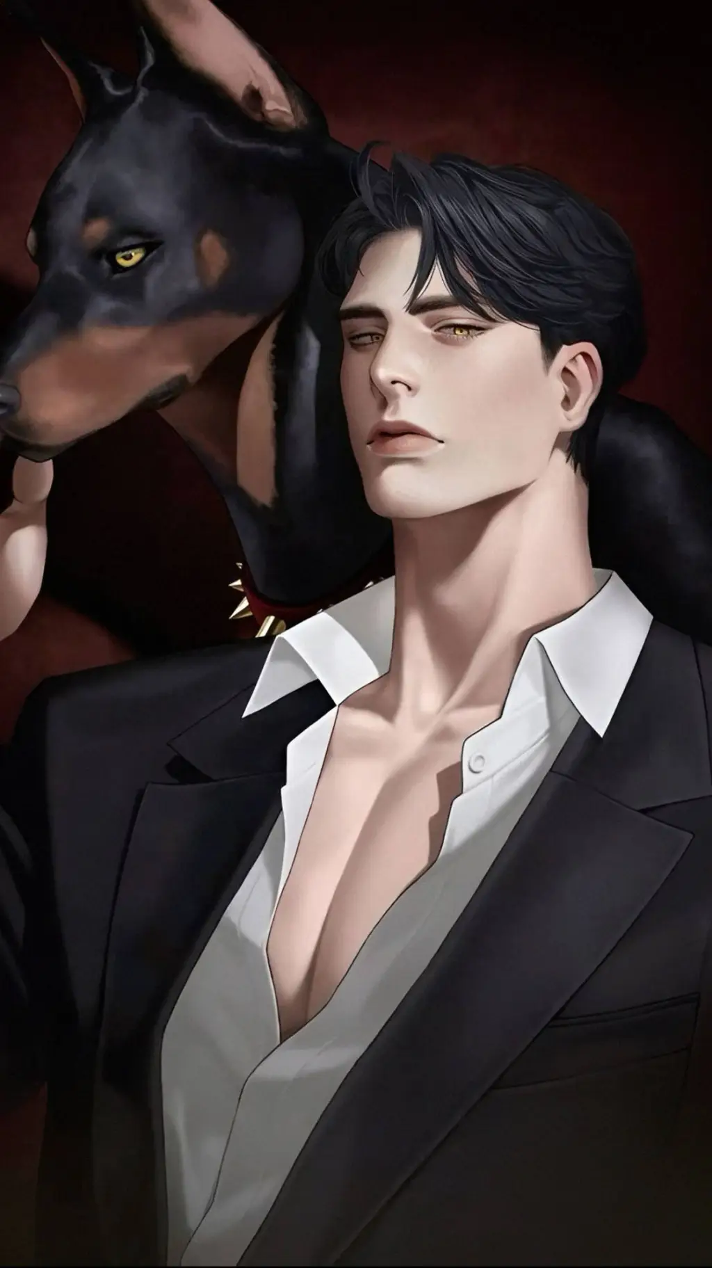 ai character: Richard Anderson  background