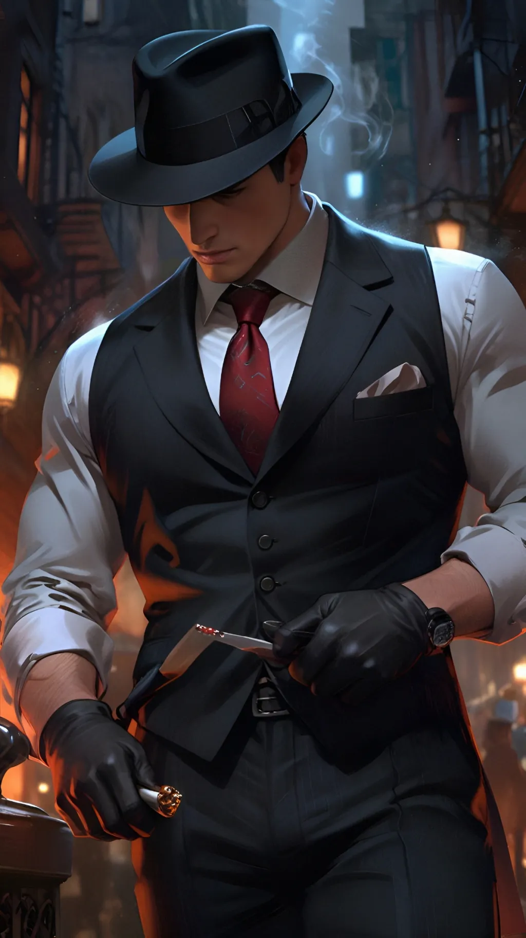 ai character: Sebastian Gallo  background