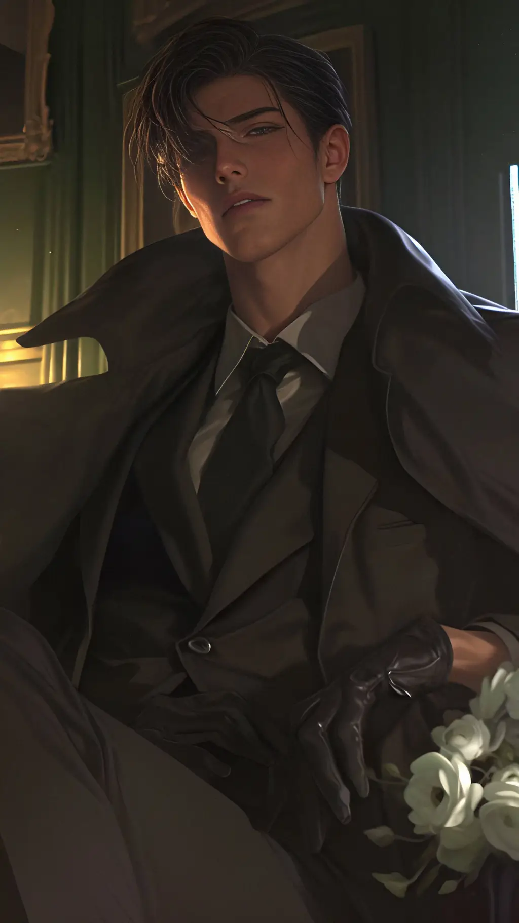 ai character: Logan Steele  background