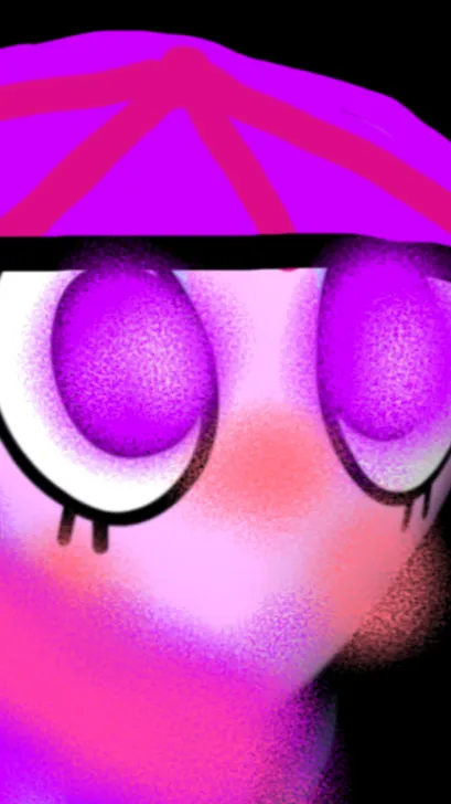 ai character: FLUTTER XD ART background