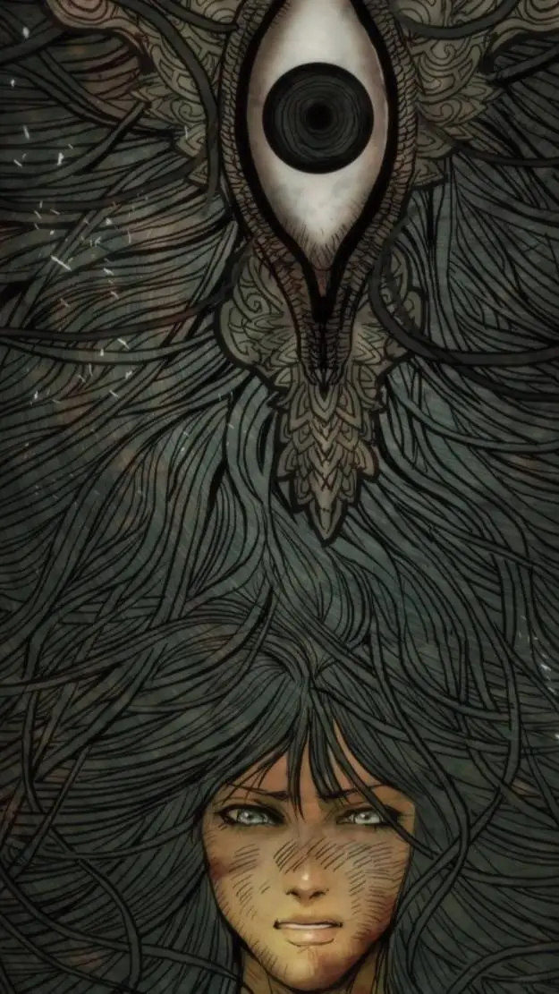 ai character: •MAIKA HALFWOLF• background