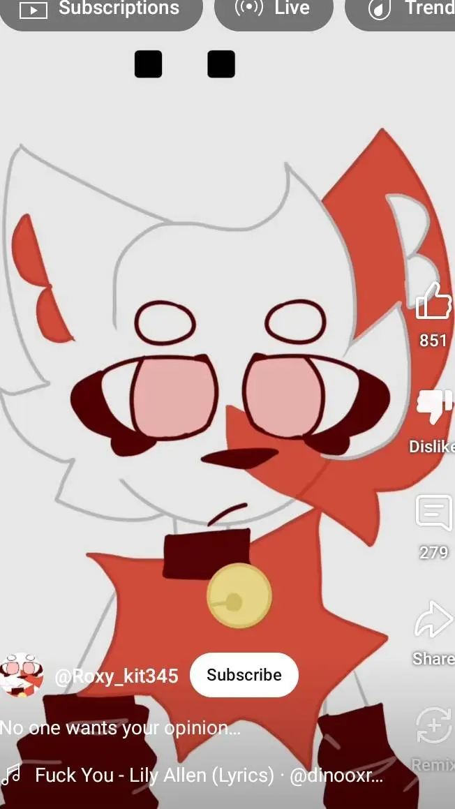 ai character: roxy_kit  background