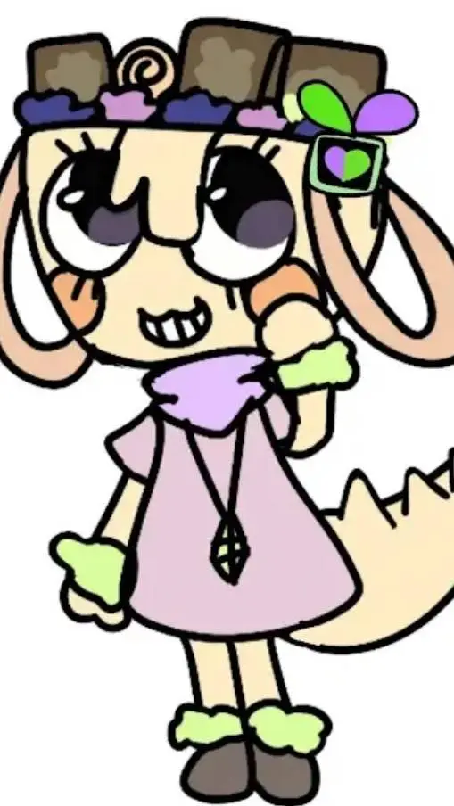 ai character: shellbasket background