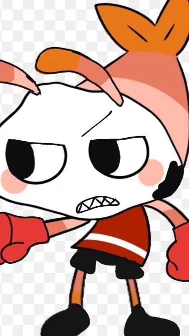 ai character: boxer shrimpo background