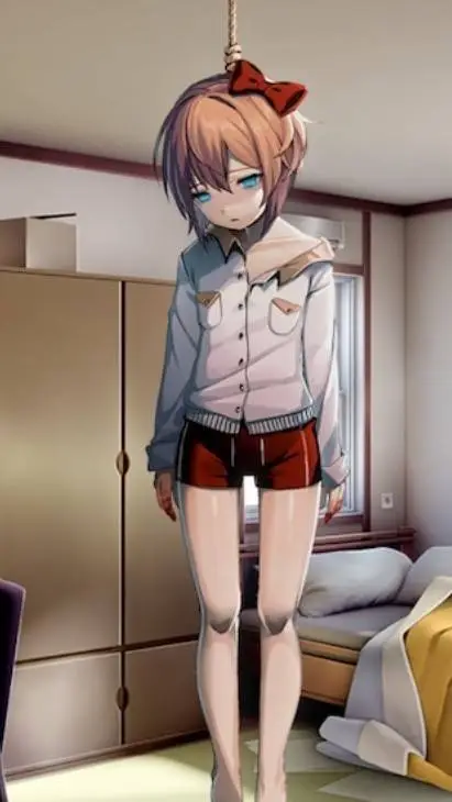 ai character: sayori? background