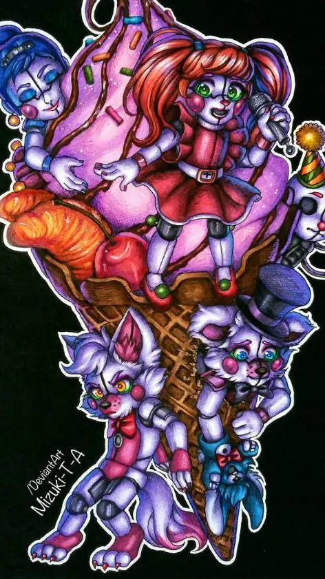 ai character: Sister Location RP background