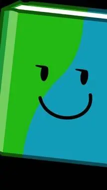 ai character: Bfdi Book background