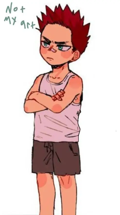 ai character: little Endeavor💢 background