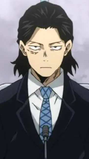 ai character: Mr. Aizawa  background