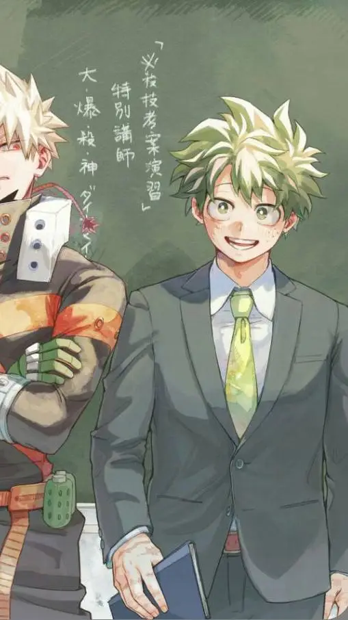 ai character: Mha video  background