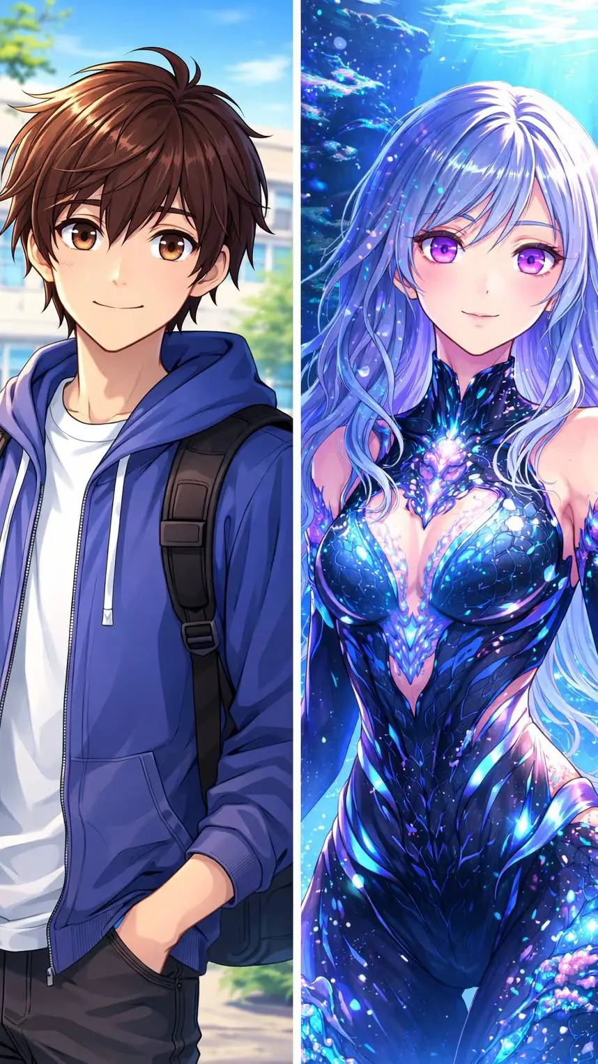 ai character: two worlds background