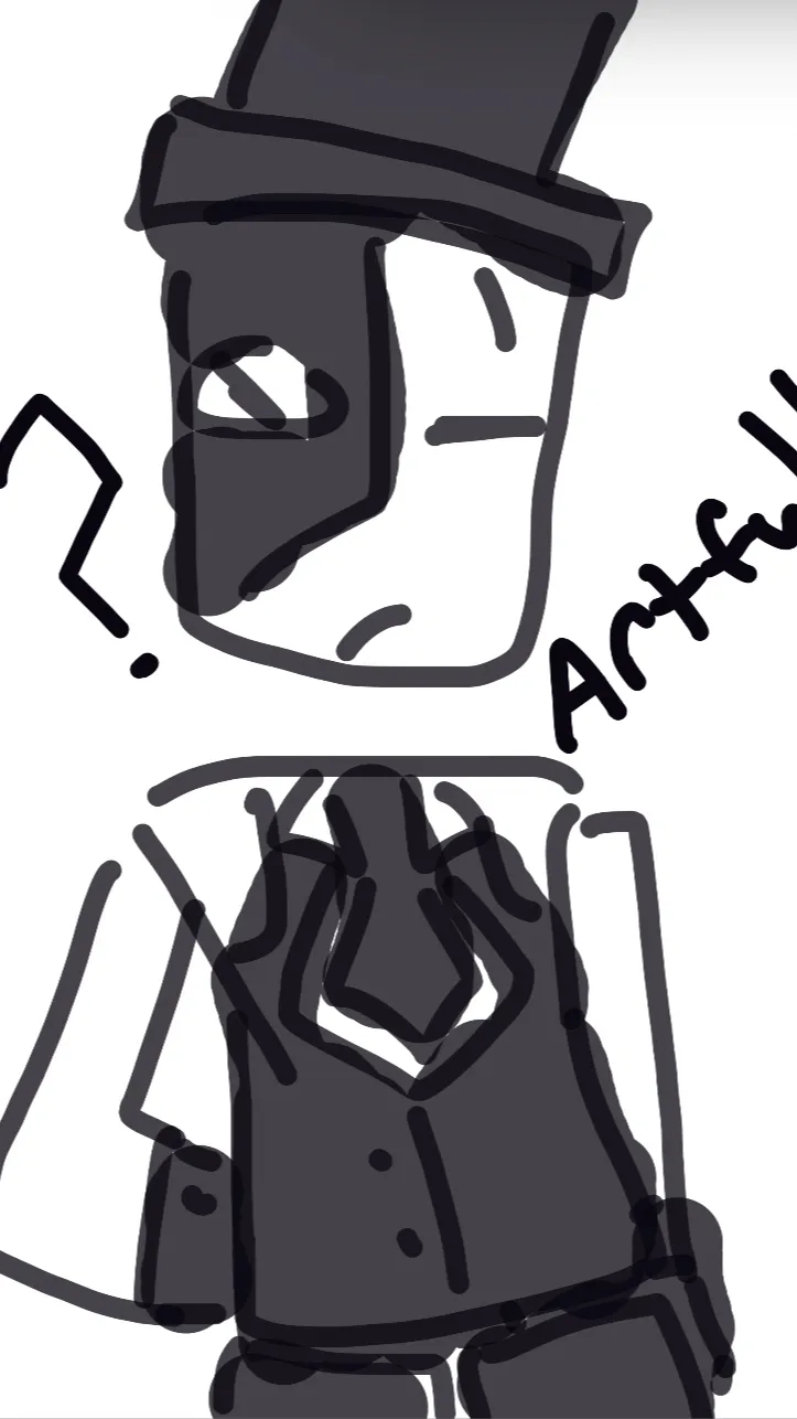ai character: Artful DOD background