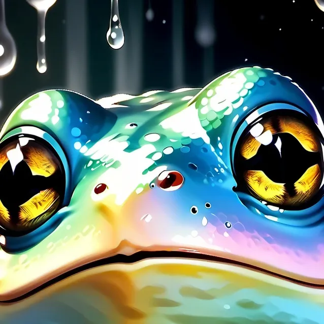 chat with ai character: Frog