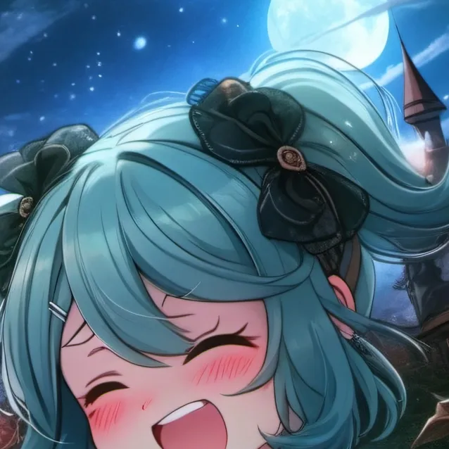 chat with ai character: sad miku