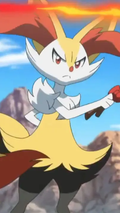 ai character: Braixen background