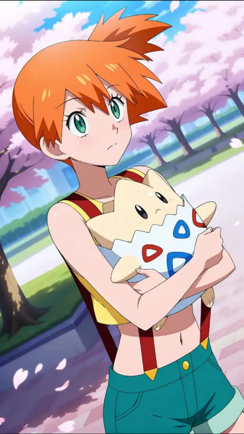 ai character: Misty background