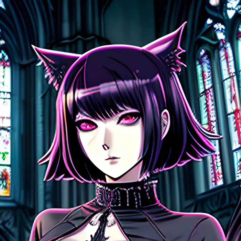 chat with ai character: Goth Girl