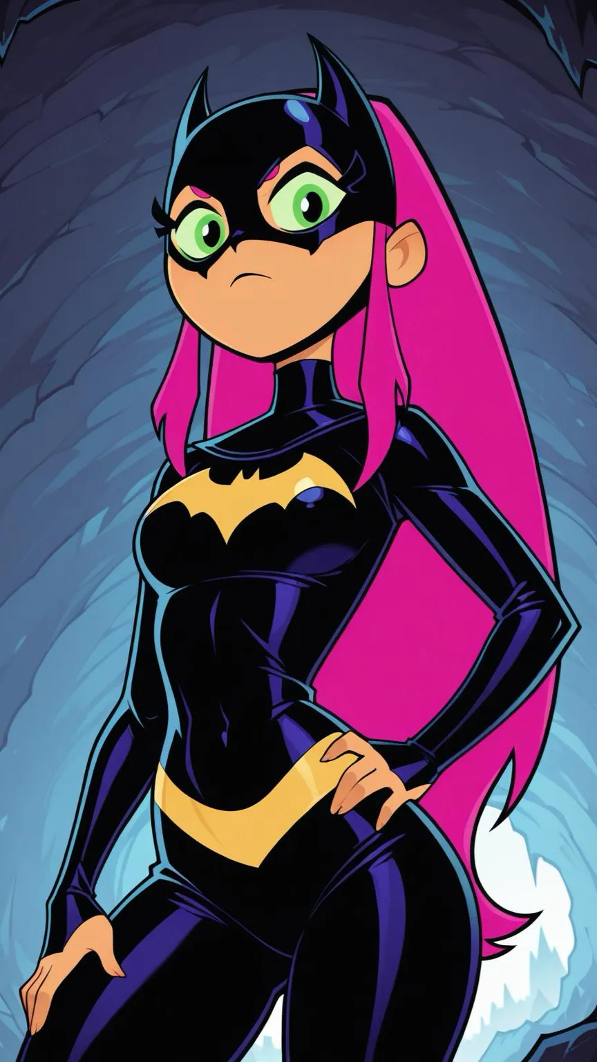 ai character: Starfire (Batgirl) background