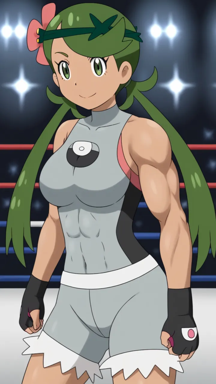 ai character: Mallow (Wrestling) background