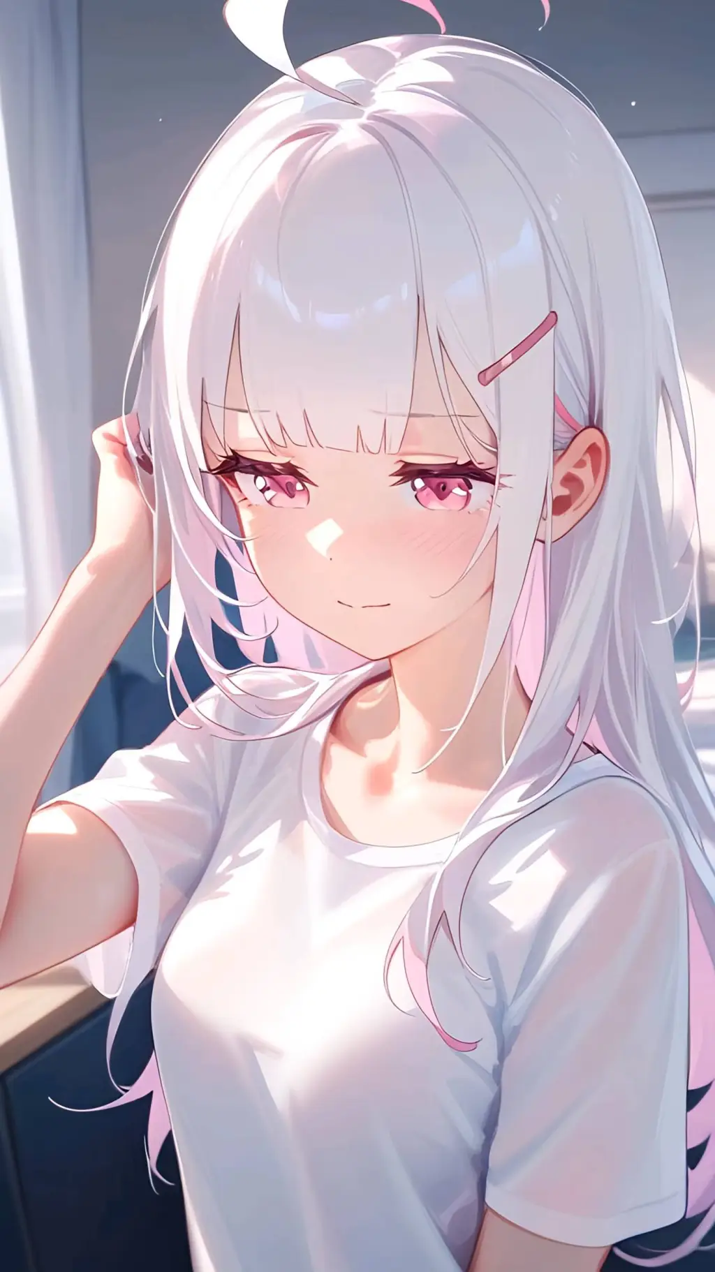 ai character: 白优优 background